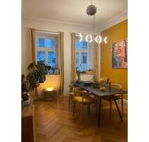 3 Zimmer Wohnung mit BalkonGarten, möbiliert, Untermiete Okt-Jan - Leipzig Altwest