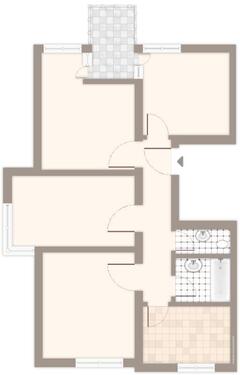 Foto - Etagenwohnung zur Miete in Mönchengladbach