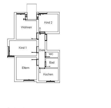 Foto - Etagenwohnung in Mönchengladbach