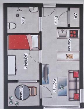 Foto - Rheinnähe schöne Wohnung frei zum 01.08.2026 von Privat