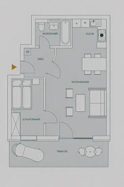 Foto - 2 Zimmer Erdgeschoßwohnung zur Miete in Schönefeld