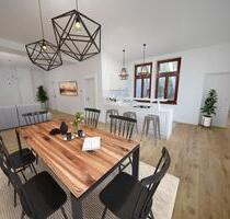 Loft-Wohnung (130 m²) aus Naturbaustoffen in Fürth