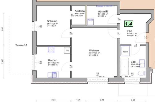 Foto - Etagenwohnung zur Miete in Bad Liebenwerda