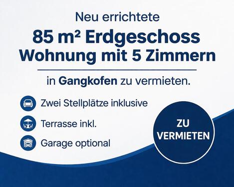 Foto - Neue 85 m2 Wohnung mit 5 Zimmern zu vermieten