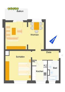 Foto - 2 Zimmer Erdgeschoßwohnung in Lüdenscheid