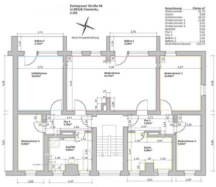 Foto - 5 Zimmer Etagenwohnung in Chemnitz