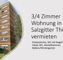 Renovierte 3 oder 4 Zimmer-Wohnung, BalkonEinbauk. in SZ-Thiede - Salzgitter Ortschaft Ost