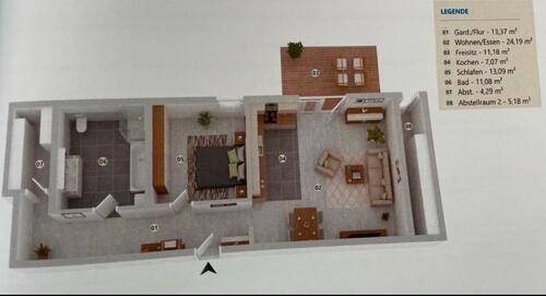 Foto - Etagenwohnung in Höfen an der Enz zum Kaufen