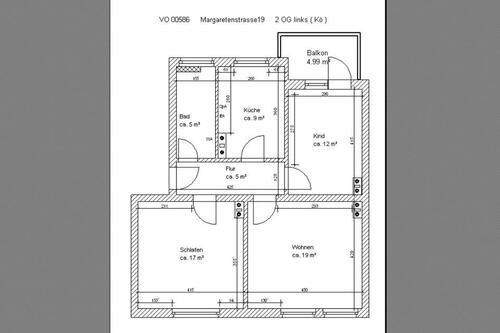 Foto - 3 Zimmer Etagenwohnung zur Miete in Schönebeck (Elbe)