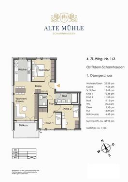 Foto - Etagenwohnung in Ostfildern zur Miete
