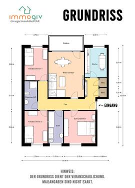 Foto - Eigentumswohnung in Borken - 4 Zimmer mit Garage, Balkon & Keller