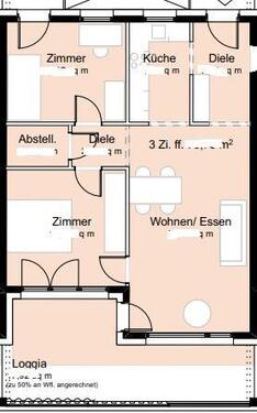 Foto - Etagenwohnung zur Miete in Darmstadt