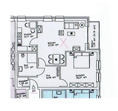 Foto - Zeven, 74m² ab 01.05.2026 zu vermieten