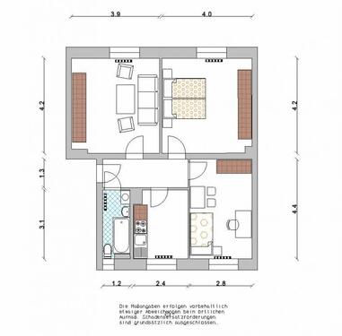 Foto - 3 Zimmer Etagenwohnung zur Miete in Wittenberg Lutherstadt
