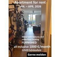 2-Zimmer Wohnung in Schönefeld zur Untermiete - Berlin Friedrichshain-Kreuzberg