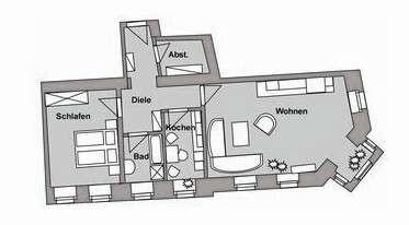 Foto - Attraktive Dachgeschosswohnung mit Aufzug