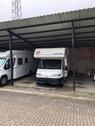 Foto - überdachter Stellplatz für Wohnwagen Wohnmobil Boot etc
