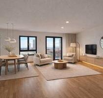 Exklusive 4-Zimmer-Wohnung mit Terrasse & Weitblick - modernes Wohnen im Orbit - Mannheim Käfertal