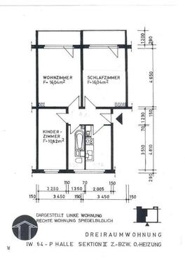 Foto - 3 Zimmer Etagenwohnung zur Miete in Quedlinburg