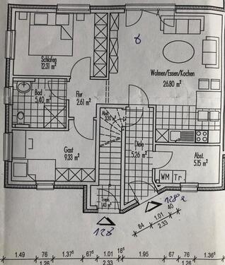 Foto - Mietwohnung - 710,00&nbsp;EUR Kaltmiete, ca.&nbsp; 70,00&nbsp;m&sup2;