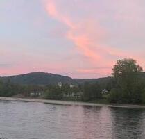 Rheinblick!- Helle 2- Zimmerwohnung mit Balkon und toller Aussich - Küssaberg