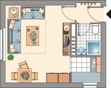 Foto - 1 Zimmer Etagenwohnung zur Miete in Bonn
