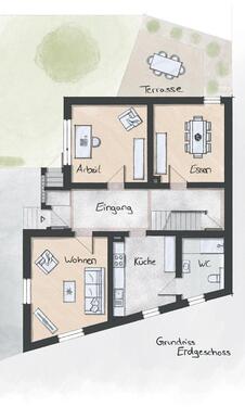 Foto - Haus mit Altbau-Charme – Erstbezug nach Sanierung, 178m², Garten