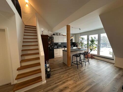 Foto - Moderne Dachgeschosswohnung mit Galerie & Dachterrasse