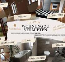 Wohnung in Nördlingen - 1.060,00&nbsp;EUR Kaltmiete, ca.&nbsp; 97,00&nbsp;m&sup2; in Nördlingen (PLZ: 86720)