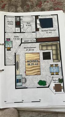 Foto - 2 Zimmer Etagenwohnung zum Kaufen in Langen (Hessen)