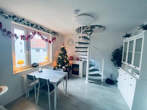 Foto - Maisonettewohnung, für 2-3 Personen, mit EK, Balkon & Garten