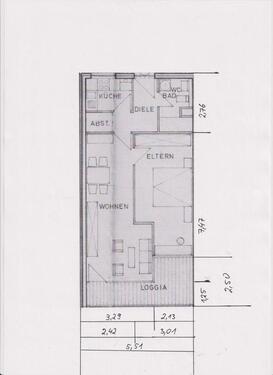 Foto - Wohnung zu vemieten 56qm 2 Zimmer