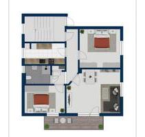 Helle 3-Zi-Whg, mit Balkon, Blick auf den Deister, Einbauküche - Wennigsen (Deister) Helle 3-Zi-Whg, mit Balkon, Blick auf den Deister, Einbauküche - Wennigsen (Deister)