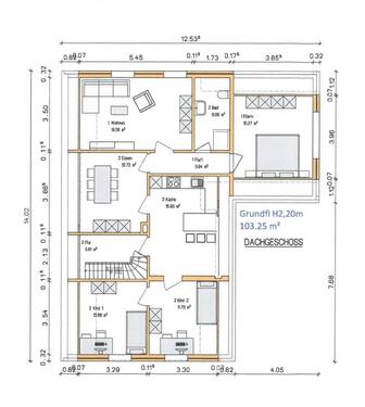 Foto - Dachgeschoßwohnung in Haren (Ems) zur Miete