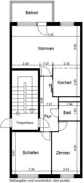 Foto - 3 Zimmer Etagenwohnung in Nordhausen
