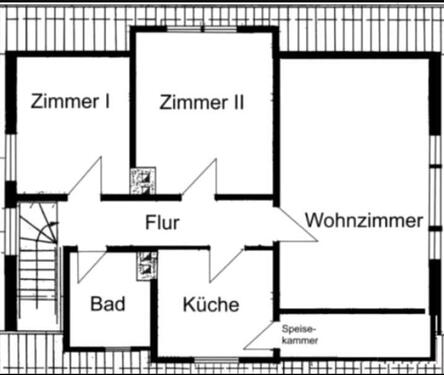 Foto - 3 Zimmer Etagenwohnung zur Miete in Lüchow (Wendland)