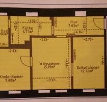 3 Raum Wohnung Erdgeschoss Radeburg - Bautzen
