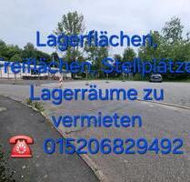 Freifläche, Lagerplatz, Stellplatz PKW, LKW, Camper zur Miete - Suhl Aue 1