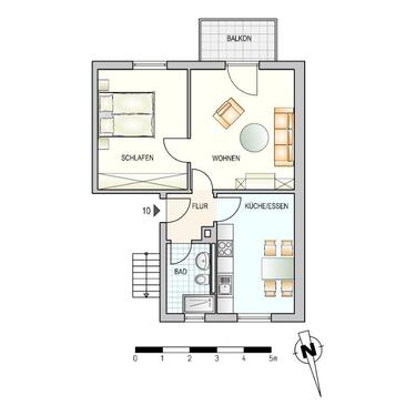 Foto - Etagenwohnung zur Miete in Ulm