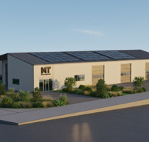 Neubau Gewerbehallen im Industriegebiet Haiterbach zu vermieten.