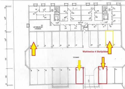 Foto - Stellplatz in Tiefgarage zu vermieten in Böblingen - Diezenhalde