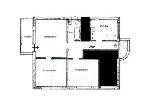 Foto - Etagenwohnung in Grünendeich zur Miete