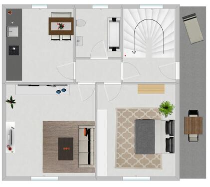 Foto - 2 Zimmer Etagenwohnung zur Miete in Vilshofen an der Donau