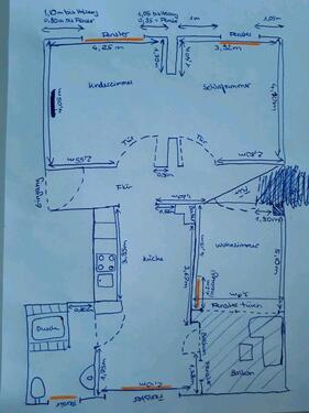 Foto - Altbauwohnung in Hamm - 780,00&nbsp;EUR Kaltmiete, ca.&nbsp; 80,00&nbsp;m&sup2;