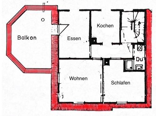 Foto - 3 Zimmer Etagenwohnung in Geislingen an der Steige