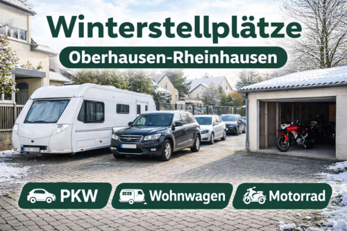 Foto - Stellplätze und Parkplätze für PKW Wohnwagen Motorrad
