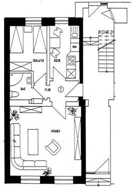 Foto - 2 Zimmer Etagenwohnung zur Miete in Cottbus