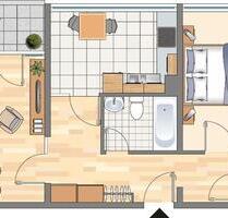 Ab sofort! 2-Zimmer-Wohnung in Hörde inkl. 500 EUR Baumarktgutschein (WBS für 2P erforderlich) - Dortmund