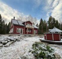 Ferienhaus Seeblick Schweden mit Motorboot Hot-Tub Grillhütte - Heitersheim