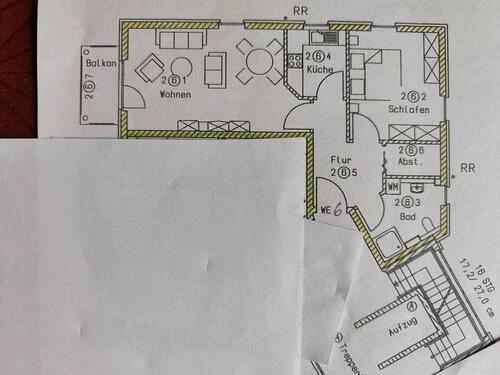 Foto - Barrierefreie 2-Zimmer Wohnung mit Balkon und Aufzug